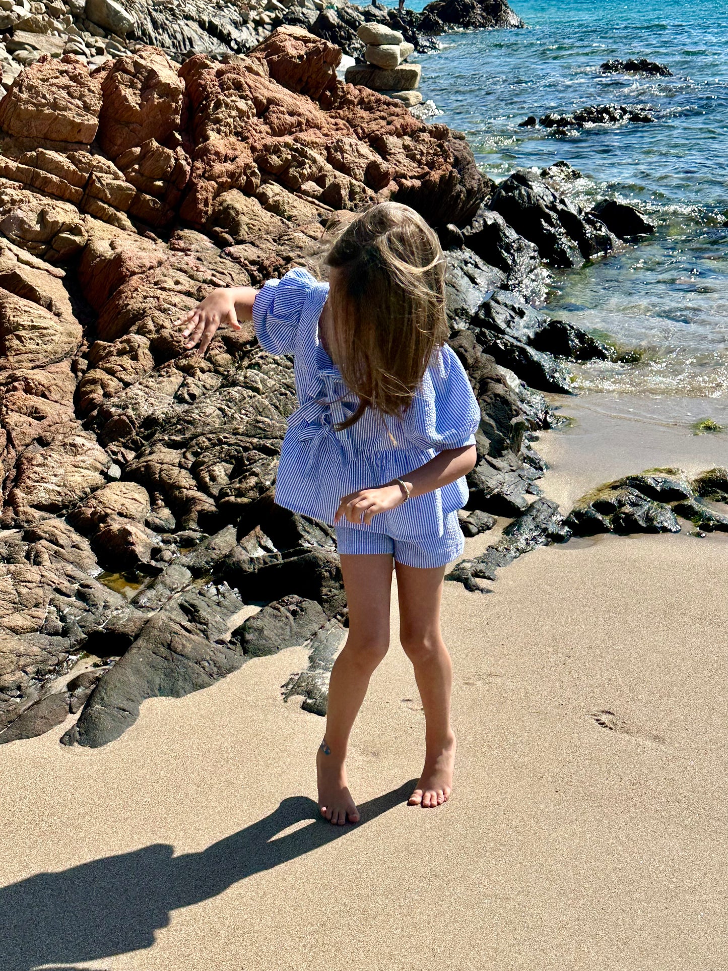 LA BLOUSE MARINA MINI  from paolitaofficiel